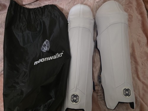 Moonwalkr white cricket pads - moonwalkr,