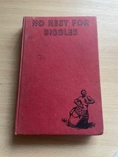 No Rest for Biggles by Captain W. E. Johns 1956 1st edition hardback