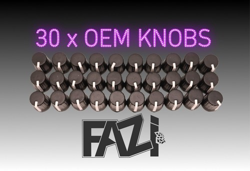 Black knobs oem dj mxer - black,