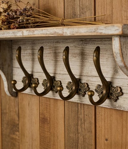 Brass butterfly hook vintage - ,