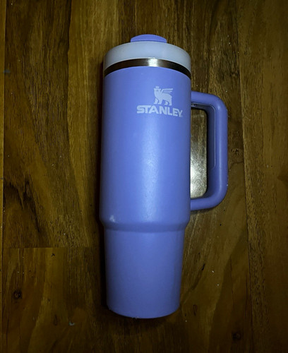 Stanley 40oz purple white - stanley, purple/white
