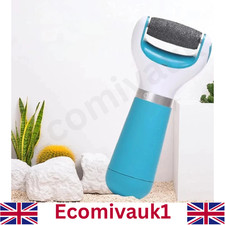 Electric Foot File Velvet Smooth Pedi Crystals Hard Skin Remover Comfort