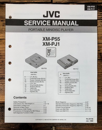 Jvc p55 pj1 mini - xm-pj1,