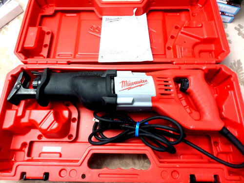 Milwaukee amp sawzall - 12-amp,