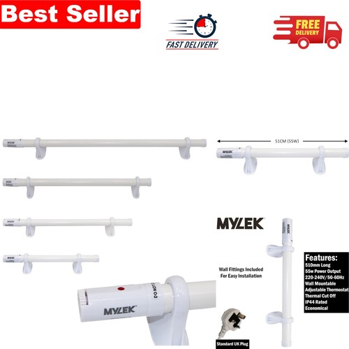 Portable 55w tubular heater - portable,