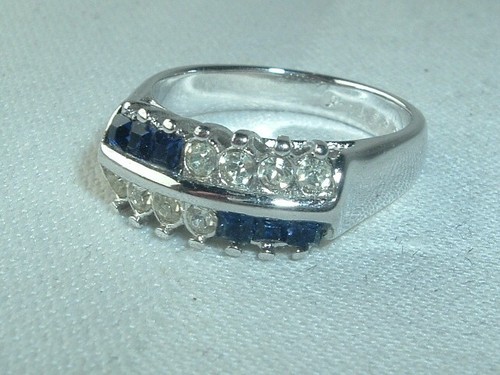 Rhodium electro plated blue - rhodium,