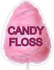 Catering trailer sticker Candy