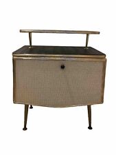lloyd loom bedside cabinet Quirky Kitsch MCM