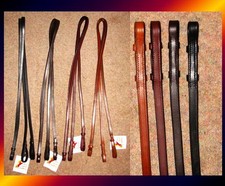 Curb Reins FSS Plain Flat