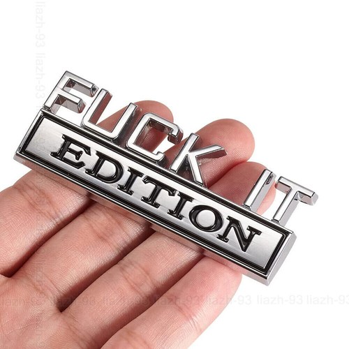 Fuck edition logo - edition, emblem