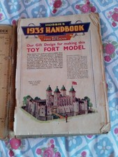 Hobbies 1935 Handbook. Well Used! 