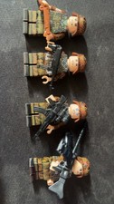 4X Lego Ww2 Mini figures Woods Camo Forest 360 Print