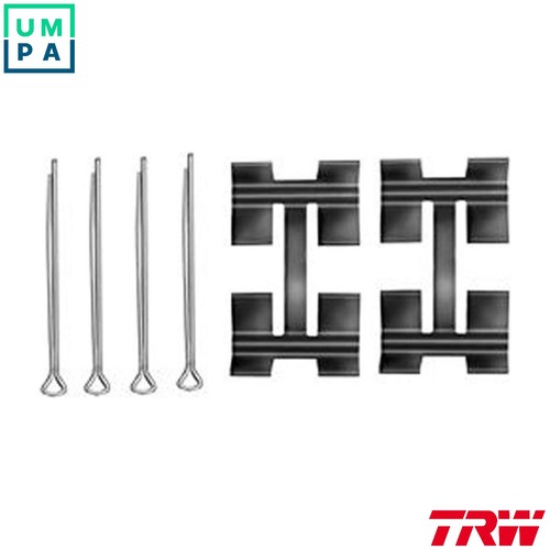 Accessory kit disc brake pad - disc,
