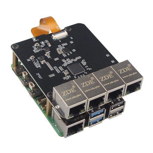 Zde zp597 pcie quad - quad, 1g