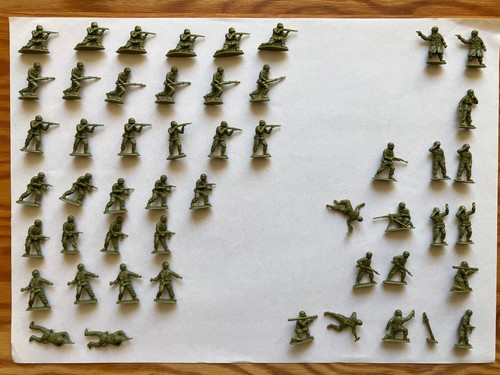 Matchbox toy soldiers - matchbox, 1/76