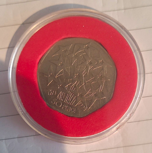 1998 50p coin elizabeth - uk,