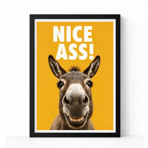 Funny bathroom print nice - print, |