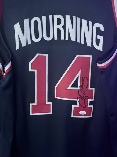 Alonzo mourning signed - mourning,
