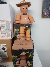 Terracotta Plant Pot Man