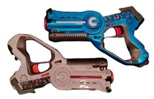 Laser Tag Guns Set for 2 Players 8+ Carry Case Infrared Targeting