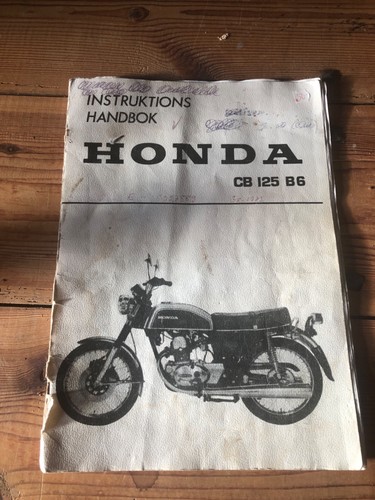 Original honda cb125 - cb125, b6