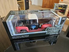 1:18 Ford F-100 1956 in A Beautiful Color Schematics Made By American Muscle