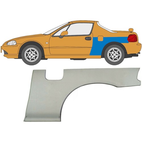 Honda civic crx del - civic, sol