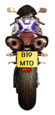 B19 MTO NUMBER PLATE REGISTRATION BIG moto gp guzzi motor bike Monster truck