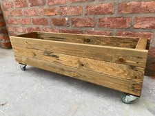 Rectangle Planter on Wheels