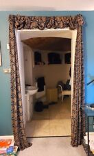 8 METRE LENGTH OF SILK SNAKE SKIN DESIGN FABRIC. PERFECT FOR DOOR FRAME