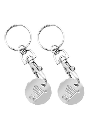Trolley coin keyring - 2,