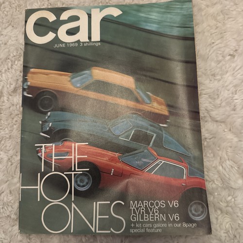 Car magazine june 1969 - car,