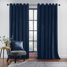 Heavy Velvet Curtains Eyelet