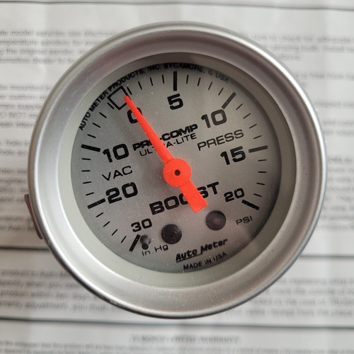 Auto meter mechanical - auto, 1/16"