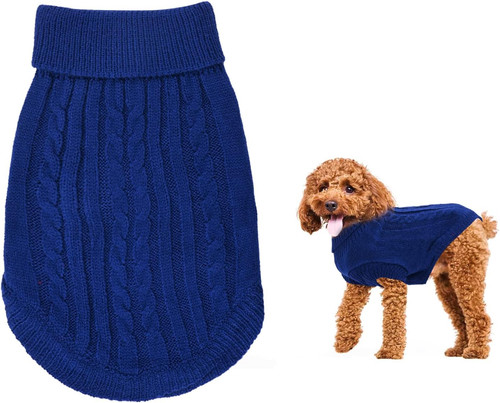 Warm puppy sweater for small - puppy,