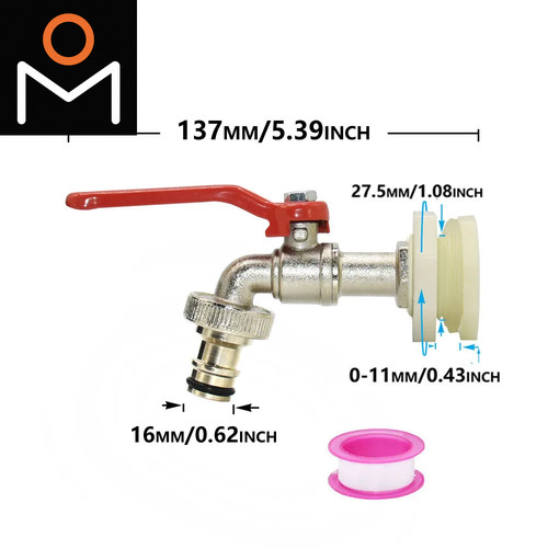 1000 litre ibc tank tap - 1000,