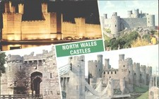 North Wales Castles Postcard