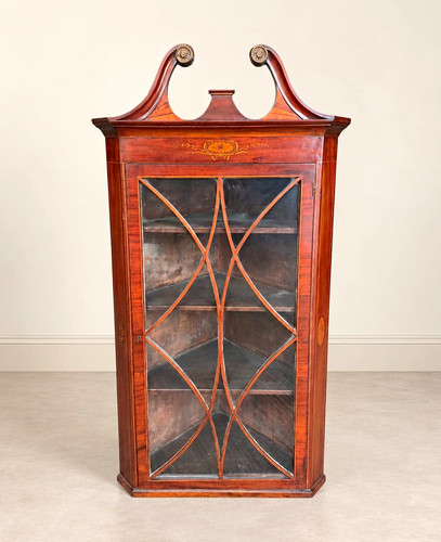 Antique georgian inlaid - antique,