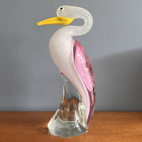 Glass heron stalk egret bird - egret,