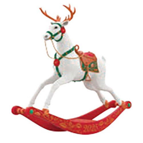 2025 rocking reindeer - 2025, reindeer,