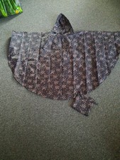 Rain Poncho In Bag New Purple with Hood