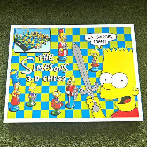 The simpsons vintage chess - 3-d,