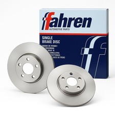 2x Fahren 6567 Brake Discs Rear Fits Citroen Berlingo C4 C4 Picasso DS Peugeot