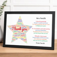 Personalised Thank You Teacher
