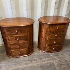 4 Oval Drawer Drum Chest