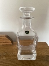 Small 12 cms Decanter, Burn,s Crystal, Hand Crafted in Scotland,Balmoral Castle