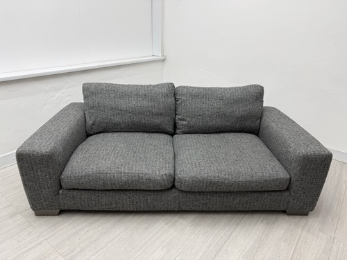 Next seater grey fabric sofa - grey,
