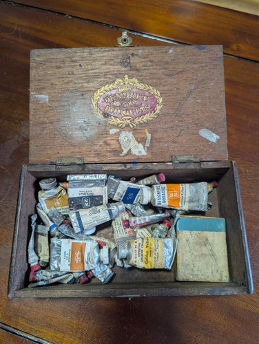 Joblot vintage antique wooden - vintage,