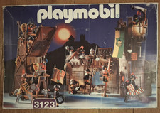 Playmobil 3123 Knights Assault Castle & Siege Tower - BOXED WITH INSTRUCTIONS