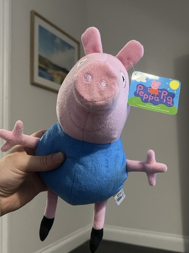 George pig plush soft toy - george,